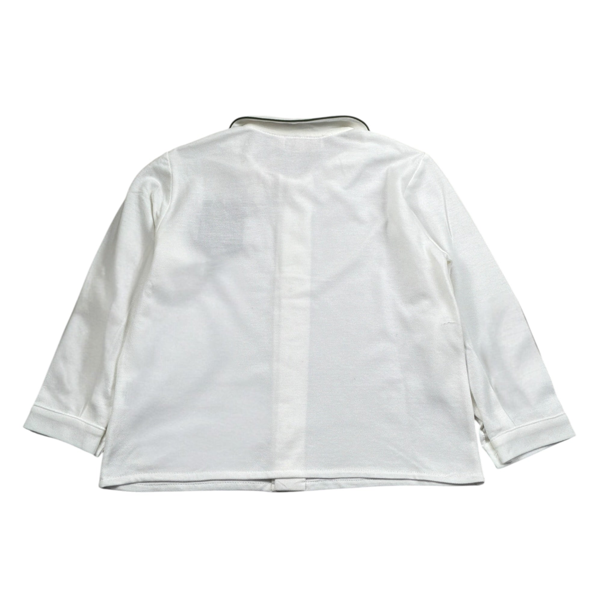 La Stupenderia Camicia tinta unita con Colletto Bianco per Bambino 1TCCM23 BIANCO LA STUPENDERIA 