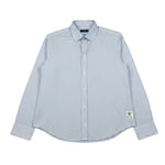 La Stupenderia Camicia Manica Lunga Fantasia A Righe Azzurro per Bambino 5Q50500 AZZURRO LA STUPENDERIA 
