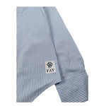 La Stupenderia Camicia Manica Lunga Fantasia A Righe Azzurro per Bambino 5Q50500 AZZURRO LA STUPENDERIA 