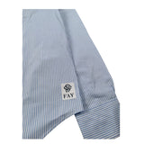 La Stupenderia Camicia Manica Lunga Fantasia A Righe Azzurro per Bambino 5Q50500 AZZURRO LA STUPENDERIA 
