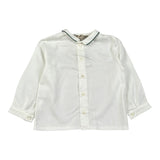 La Stupenderia Camicia tinta unita con Colletto Bianco per Bambino CCM63J BIANCO LA STUPENDERIA 