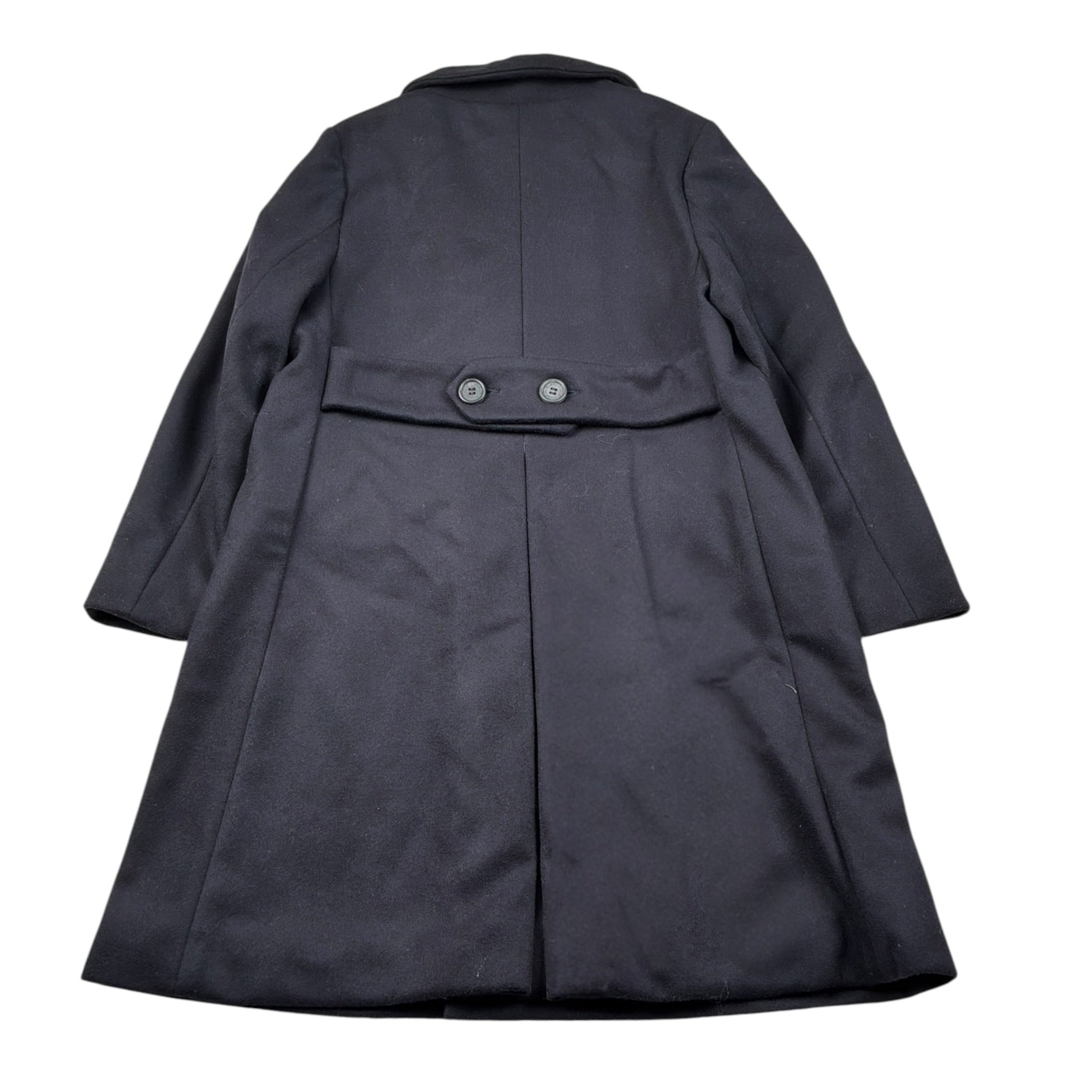 La Stupenderia Cappotto tinta unita Blu per Bambina CJGB23 BLU LA STUPENDERIA 