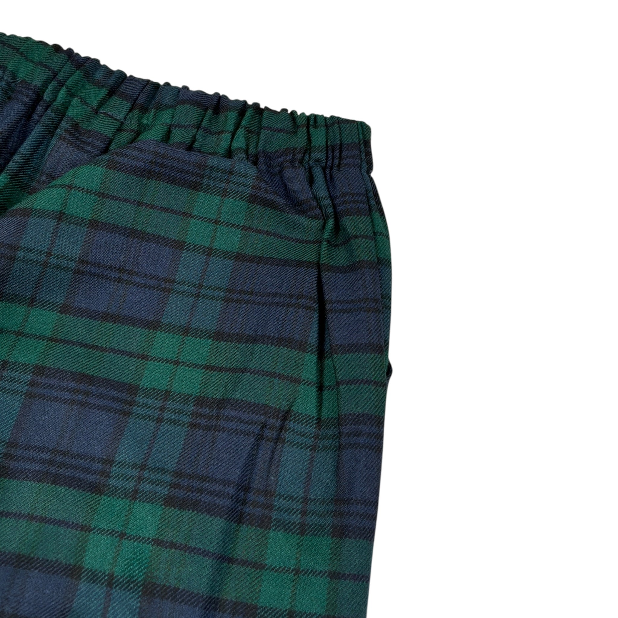 La Stupenderia Pantalone Bicolore con Elastico In Vita Blu/Verde per Bambino TCPN21 BLU/VERDE LA STUPENDERIA 