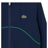 Lacoste Felpa tinta unita con Zip Blu per Bambino BJ8443 BLU LACOSTE 