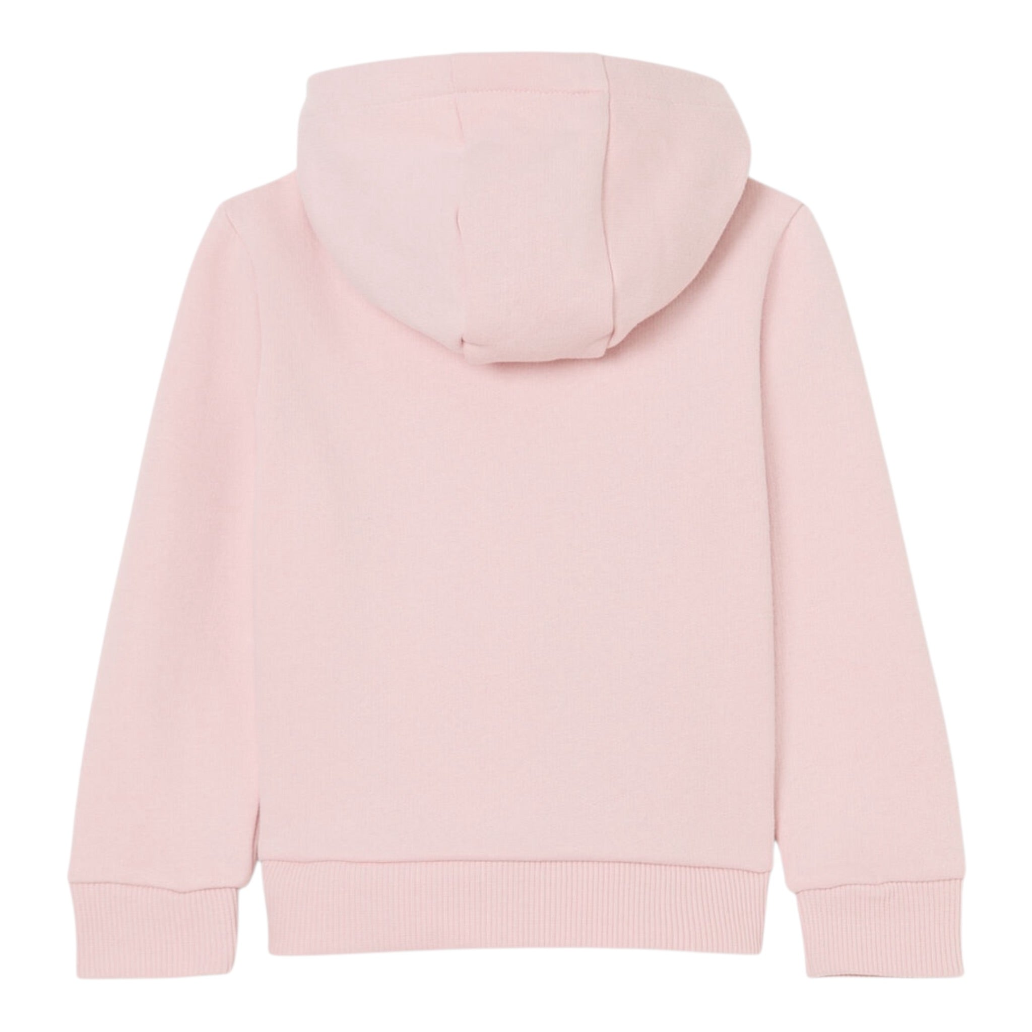 Lacoste Felpa tinta unita con Cappuccio Rosa per Bambina SJ0926J ROSA LACOSTE 