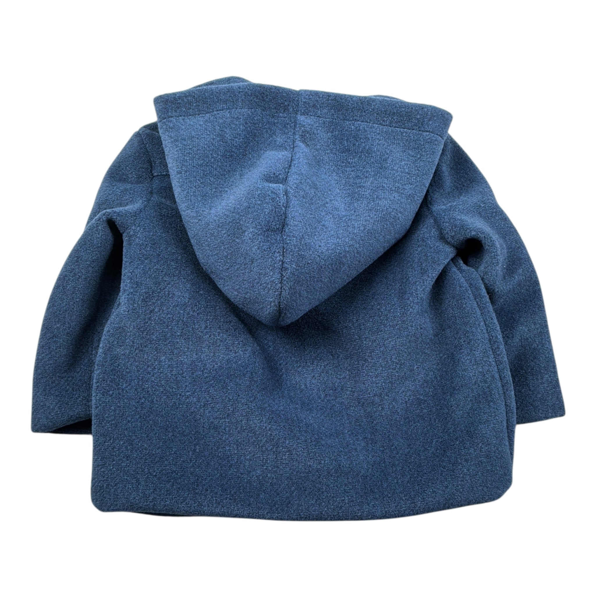 Lalalu' Cappotto tinta unita con Cappuccio E Bottoni Blu per Neonato GIL02Q BLU LALALU' 
