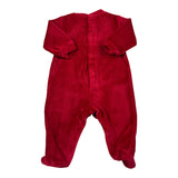 Lalalu' Tutina tinta unita con Stampa Rosso per Neonato TCL507Q ROSSO LALALU' 