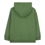 Lanvin Felpa tinta unita con Cappuccio Verde per Bambino N30295 VERDE LANVIN 