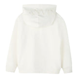 Lanvin Felpa tinta unita con Cappuccio Bianco per Bambino N30316 BIANCO LANVIN 