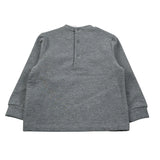 Le Bebe Felpa Chiusa Girocollo tinta unita Grigio per Neonato LBB1383 GRIGIO LE BEBE 