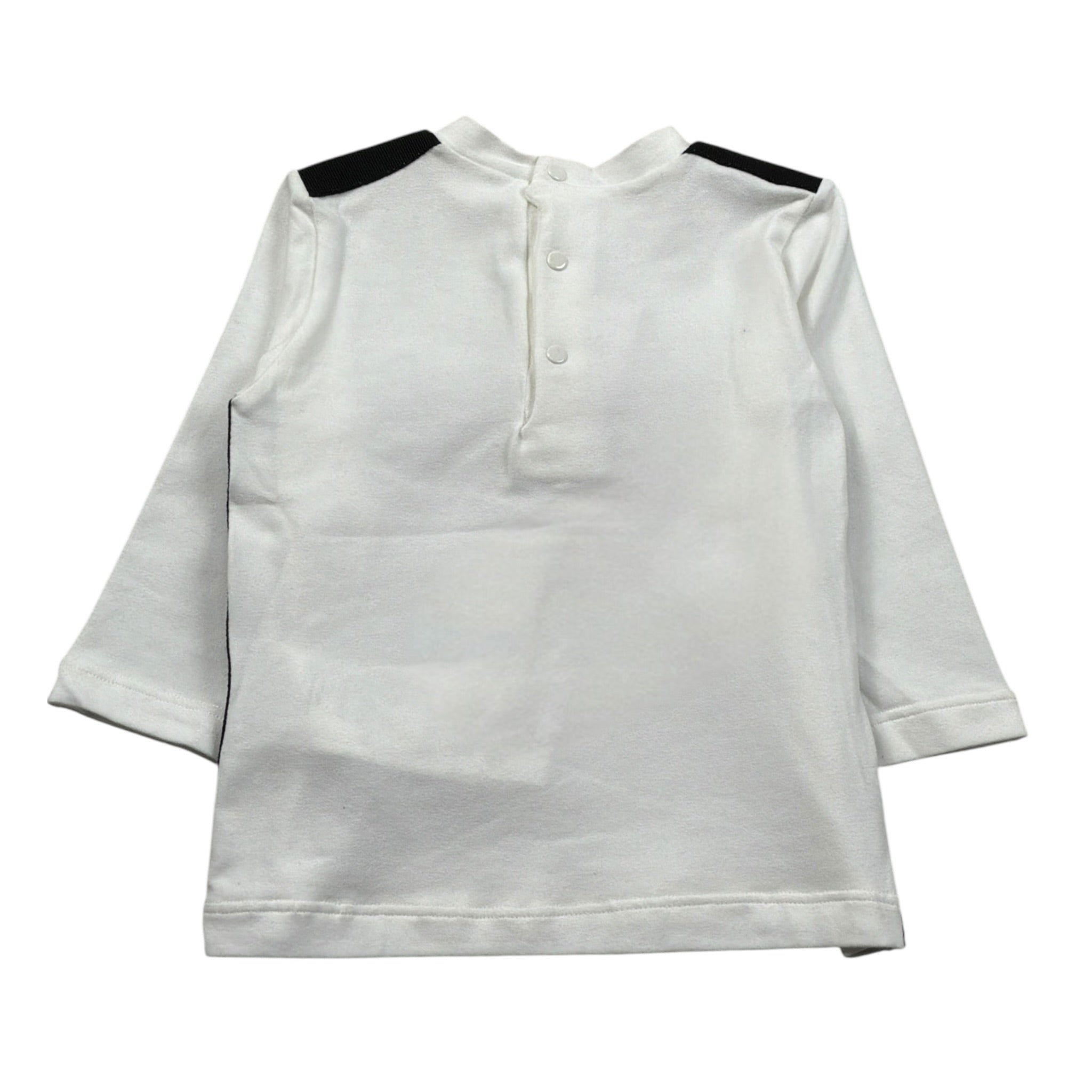 Le Bebe Shirt Girocollo tinta unita Bianco per Neonato LBB2429 BIANCO LE BEBE 