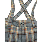 Le Bebe Bermuda Stampa Fantasia con Bretelle Grigio per Neonato LBB4774 GRIGIO LE BEBE 
