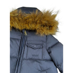 Le Bebe' Eskimo tinta unita con Cappuccio Blu per Neonato LBB1308 BLU LE BEBE' 
