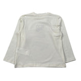 Le Bebe' Shirt Girocollo tinta unita con Stampa Panna per Neonato LBB5183 PANNA LE BEBE' 