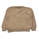 Le Bebe' Maglia Girocollo tinta unita con Ricami Beige per Neonato LBB5227 BEIGE LE BEBE' 