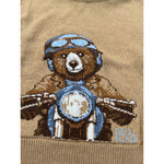 Le Bebe' Maglia Girocollo tinta unita con Ricami Beige per Neonato LBB5227 BEIGE LE BEBE' 