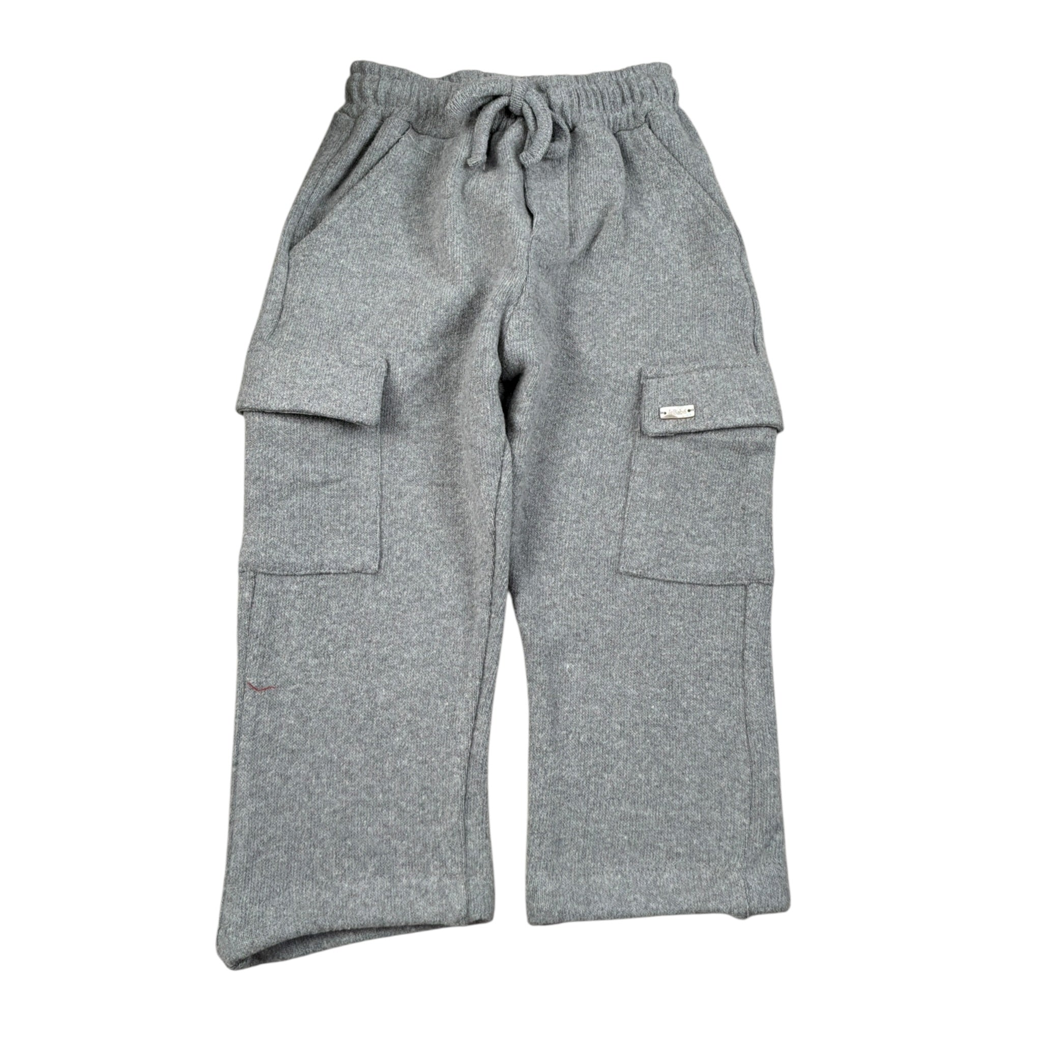 Le Bebe' Pantalone tinta unita con Elastico In Vita Grigio per Neonato LBB5240 GRIGIO LE BEBE' 