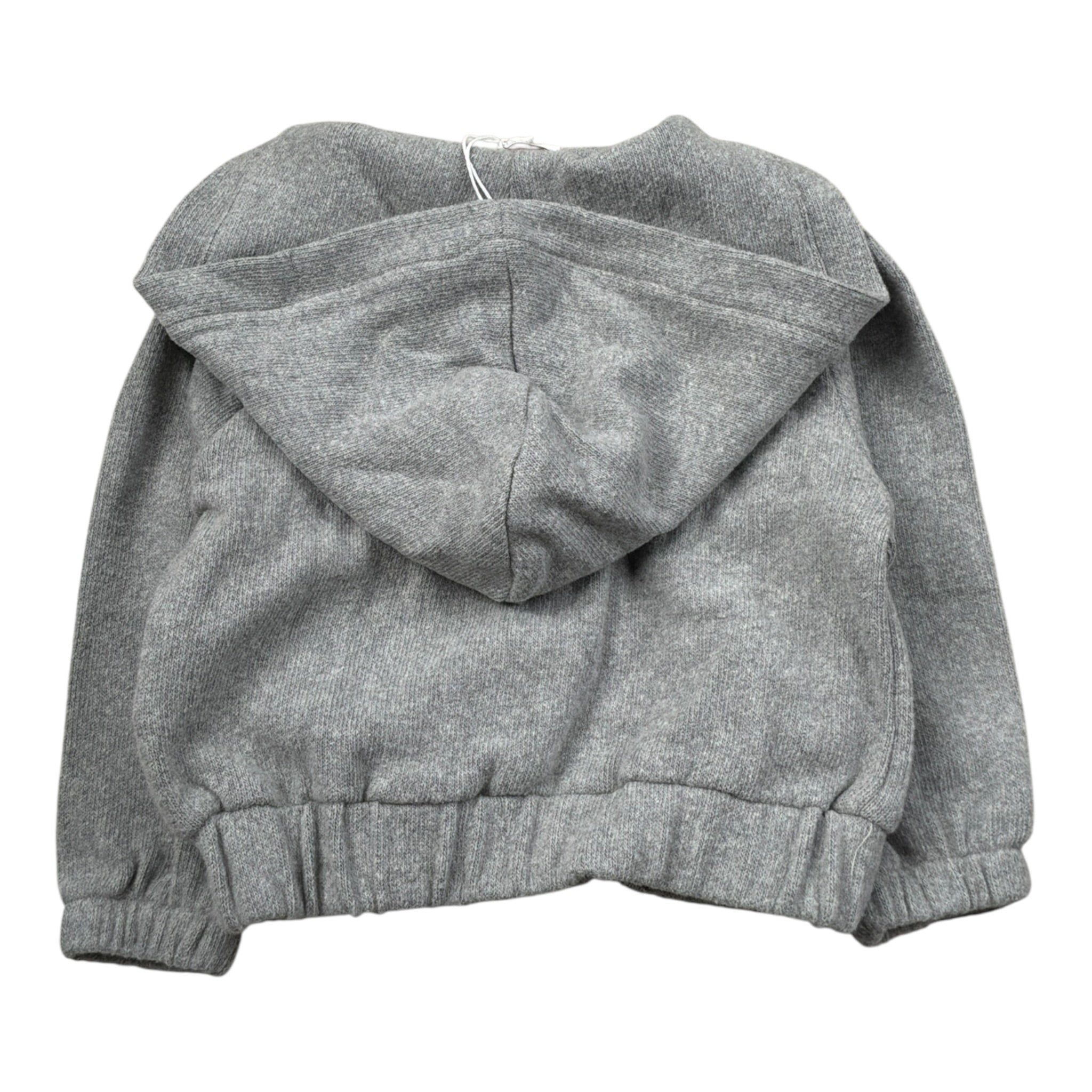 Le Bebe' Felpa tinta unita con Zip E Cappuccio Grigio per Neonato LBB5241 GRIGIO LE BEBE' 