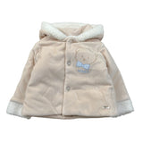 Le Bebe' Cappotto tinta unita con Cappuccio E Bottoni Beige per Neonato LBB5602 BEIGE LE BEBE' 