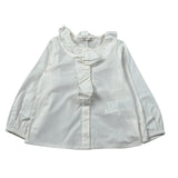 Le Bebe' Camicia Manica Lunga tinta unita Panna per Bambina LBG6062J PANNA LE BEBE' 