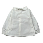 Le Bebe' Camicia Manica Lunga tinta unita Panna per Neonata LBG6062 PANNA LE BEBE' 