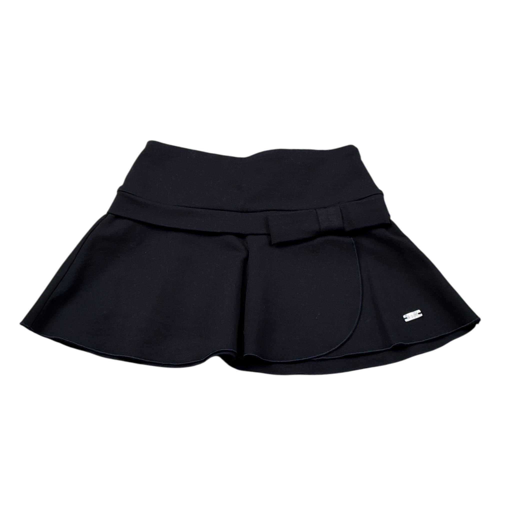 Le Bebe' Gonna tinta unita con Elastico In Vita Blu per Neonata LBG6107 BLU LE BEBE' 