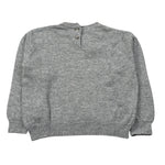 Le Bebe' Maglia Girocollo tinta unita con Orso Grigio per Bambino LBG6134J GRIGIO LE BEBE' 