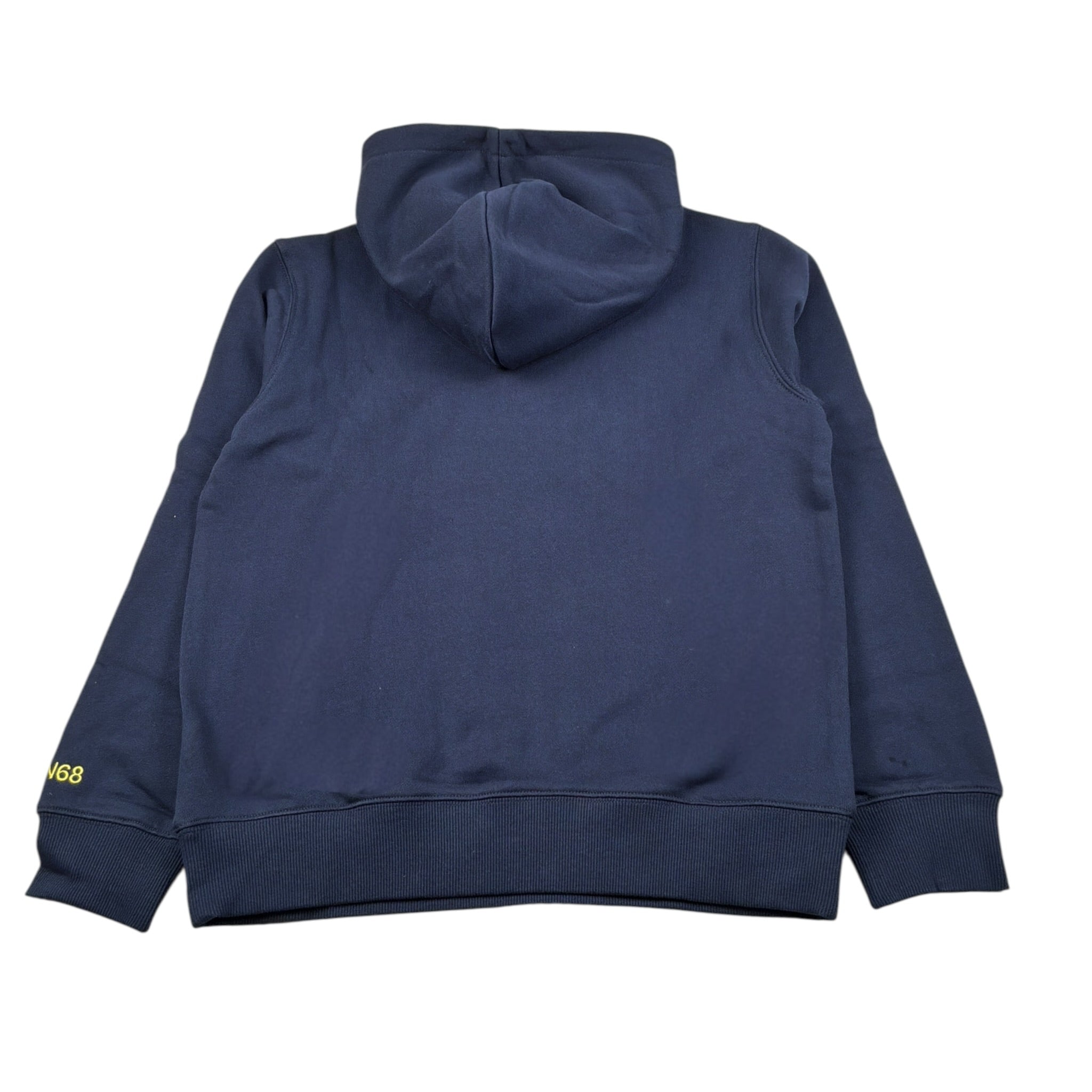 Le Coconne Felpa tinta unita con Cappuccio E Stampa Blu per Bambino F45321XXX BLU LE COCONNE 