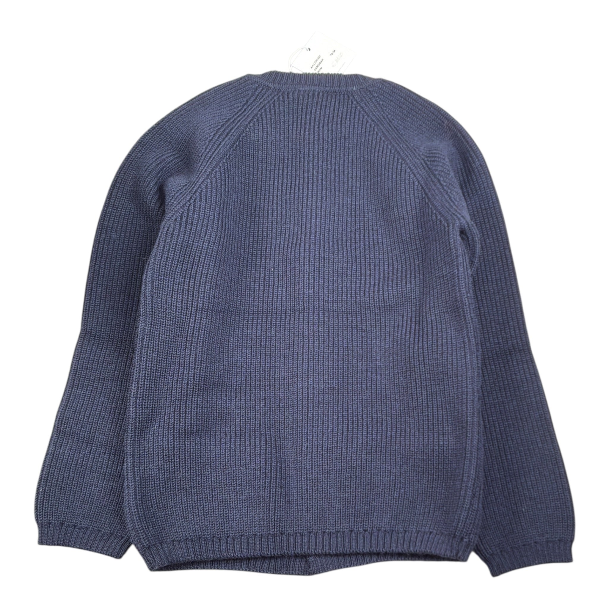 Le Coconne Cardigan tinta unita Blu per Bambino LCN1227 BLU LE COCONNE 