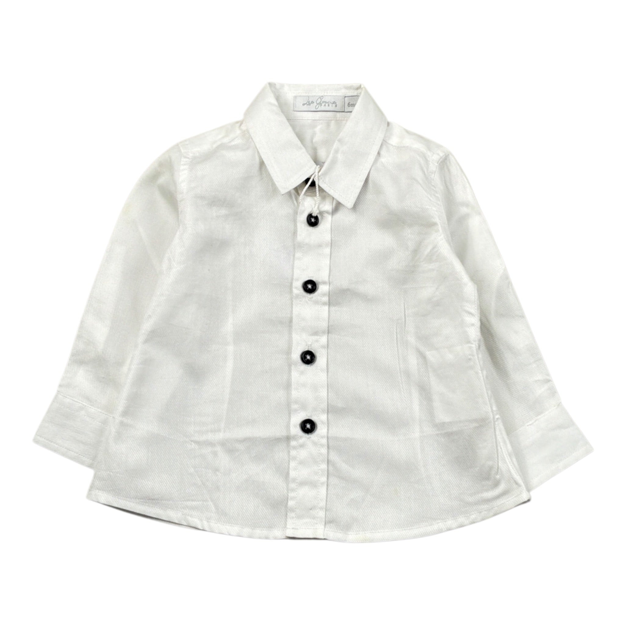 Les Gamins Camicia tinta unita Bianco per Neonato G7V2 BIANCO LES GAMINS 