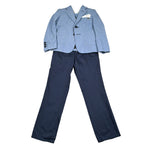 Les Gamins Completo 4 Pezzi Camicia-Giacca-Pantalone-Papillon Azzurro per Bambino LGM4020658 AZZURRO LES GAMINS 