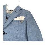 Les Gamins Completo 4 Pezzi Camicia-Giacca-Pantalone-Papillon Azzurro per Bambino LGM4020658 AZZURRO LES GAMINS 