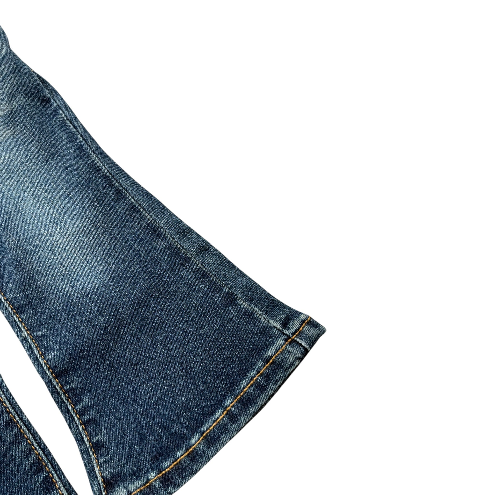 Levi'S Jeans tinta unita Modello A Zampa Blu per Neonata 1EK988 BLU LEVI'S 