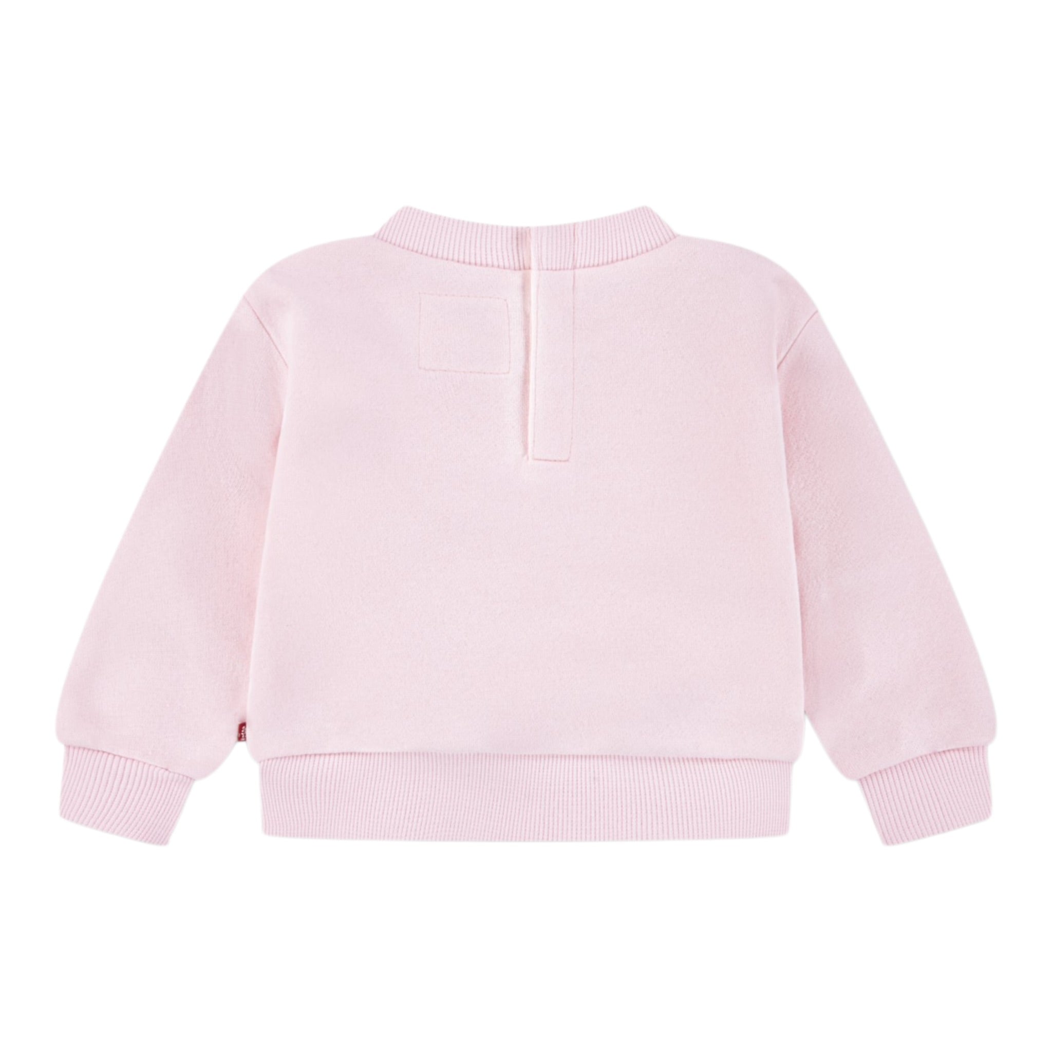 Levi'S Felpa tinta unita con Colletto Rosa per Neonata 1EN575 ROSA LEVI'S 