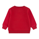 Levi'S Felpa Chiusa Girocollo con Logo tinta unita Rosso per Neonato 6E9079NX ROSSO LEVI'S 