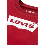 Levi'S Felpa Chiusa Girocollo con Logo tinta unita Rosso per Neonato 6E9079NX ROSSO LEVI'S 