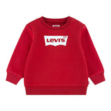 Levi'S Felpa Chiusa Girocollo con Logo tinta unita Rosso per Bambino 6E9079 ROSSO LEVI'S 