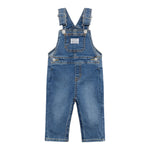 Levi'S Salopette In Denim tinta unita Blu per Neonato 6ED533 BLU LEVI'S 