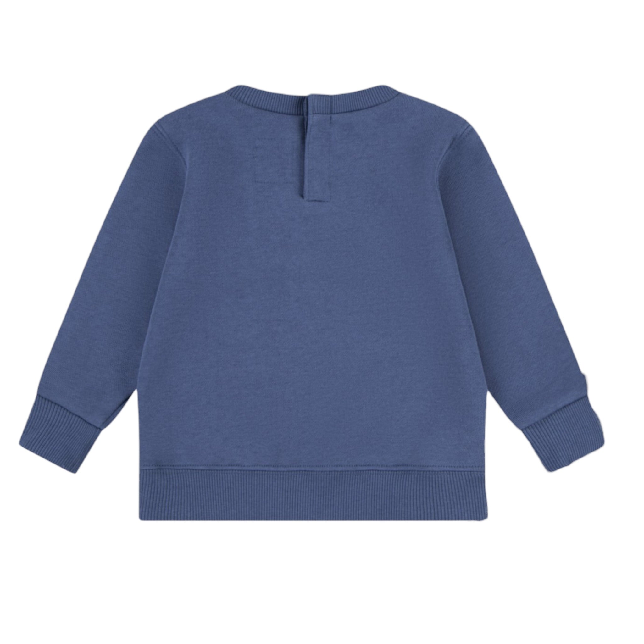 Levi'S Felpa Chiusa Girocollo con Logo tinta unita Blu per Neonato 6EL312 BLU LEVI'S 