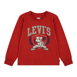 Levi'S Shirt Girocollo tinta unita con Stampe Rosso per Neonato 6EP166 ROSSO LEVI'S 