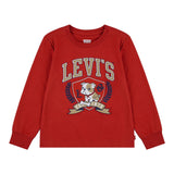 Levi'S Shirt Girocollo tinta unita con Stampe Rosso per Neonato 6EP166 ROSSO LEVI'S 