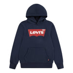 Levi'S Felpa Chiusa con Cappuccio tinta unita Blu per Bambino 8E8778 BLU LEVI'S 