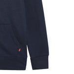 Levi'S Felpa Chiusa con Cappuccio tinta unita Blu per Bambino 8E8778 BLU LEVI'S 