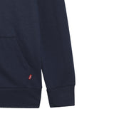 Levi'S Felpa Chiusa con Cappuccio tinta unita Blu per Bambino 8E8778 BLU LEVI'S 