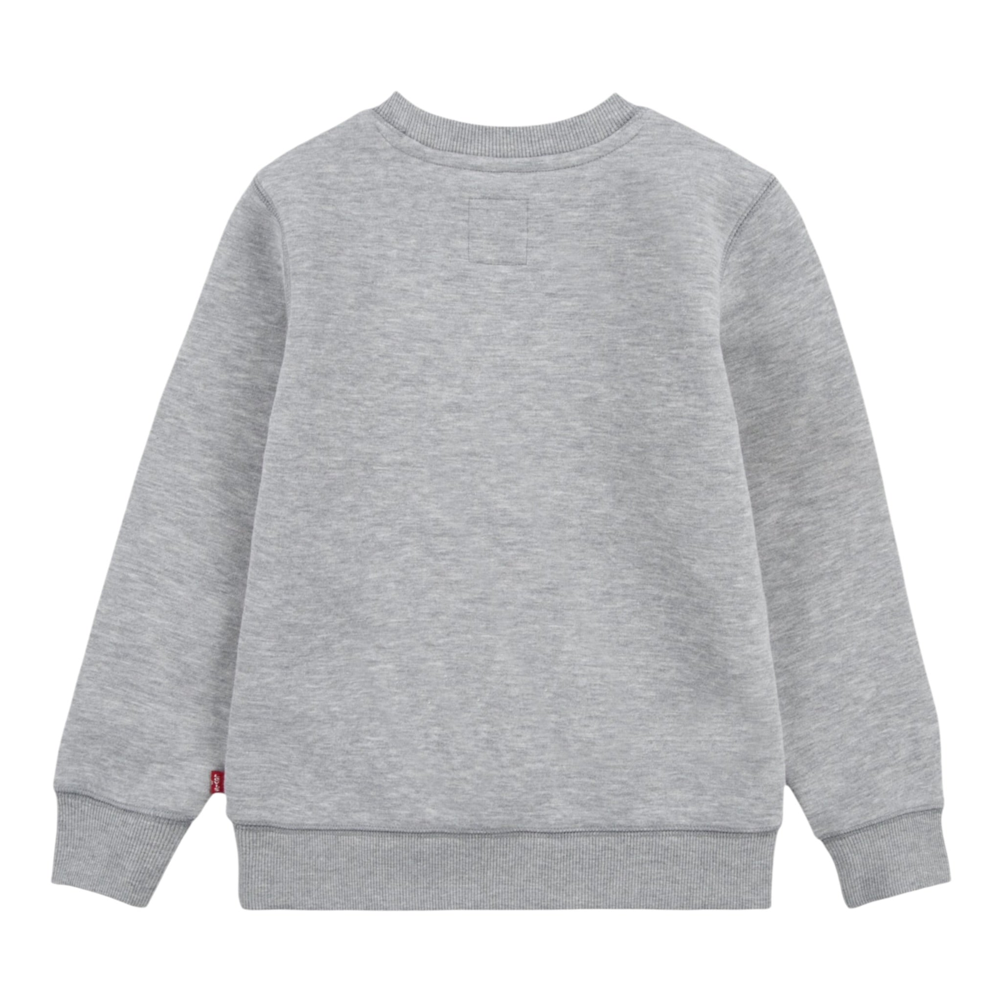 Levi'S Felpa Chiusa Girocollo tinta unita con Logo Grigio per Bambino 8E9079 GRIGIO LEVI'S 