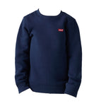 Levi'S Felpa Chiusa Girocollo tinta unita Blu per Neonato 8EE331 BLU LEVI'S 
