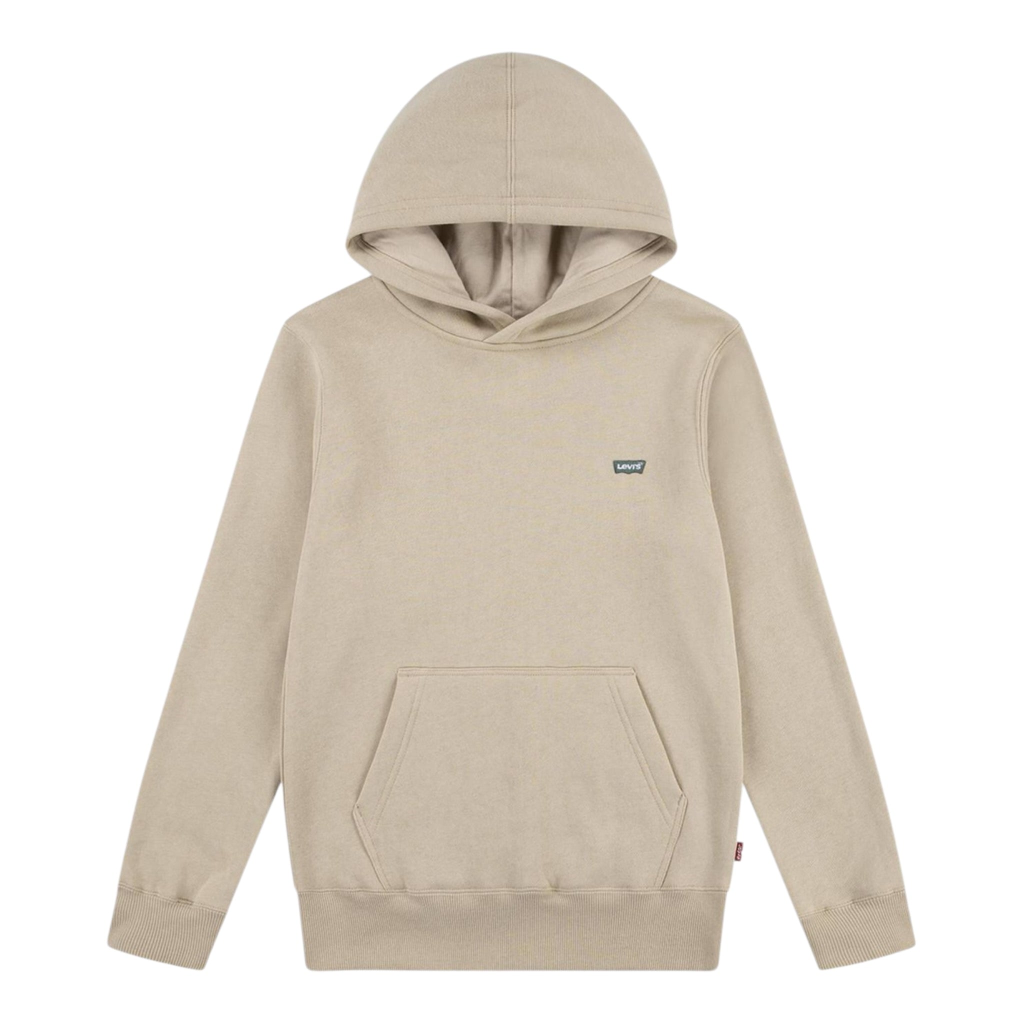 Levi'S Felpa tinta unita con Cappuccio E Stampa Beige per Bambino 8EL452X BEIGE LEVI'S 