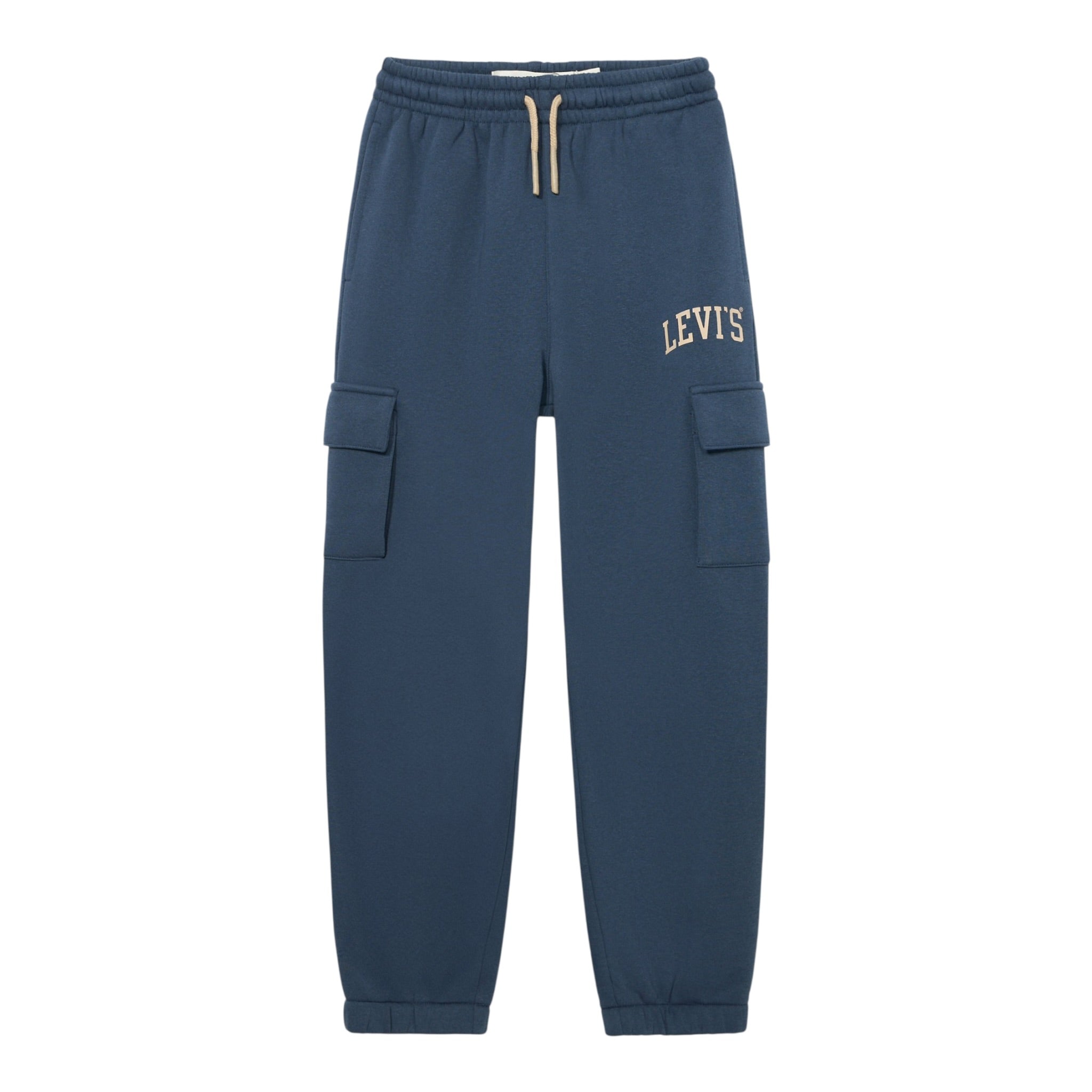 Levi'S Pantalone Tuta tinta unita con Logo Blu per Bambino 8EN651 BLU LEVI'S 