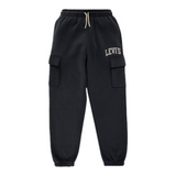 Levi'S Pantalone Tuta tinta unita con Logo Nero per Bambino 8EN651 NERO LEVI'S 