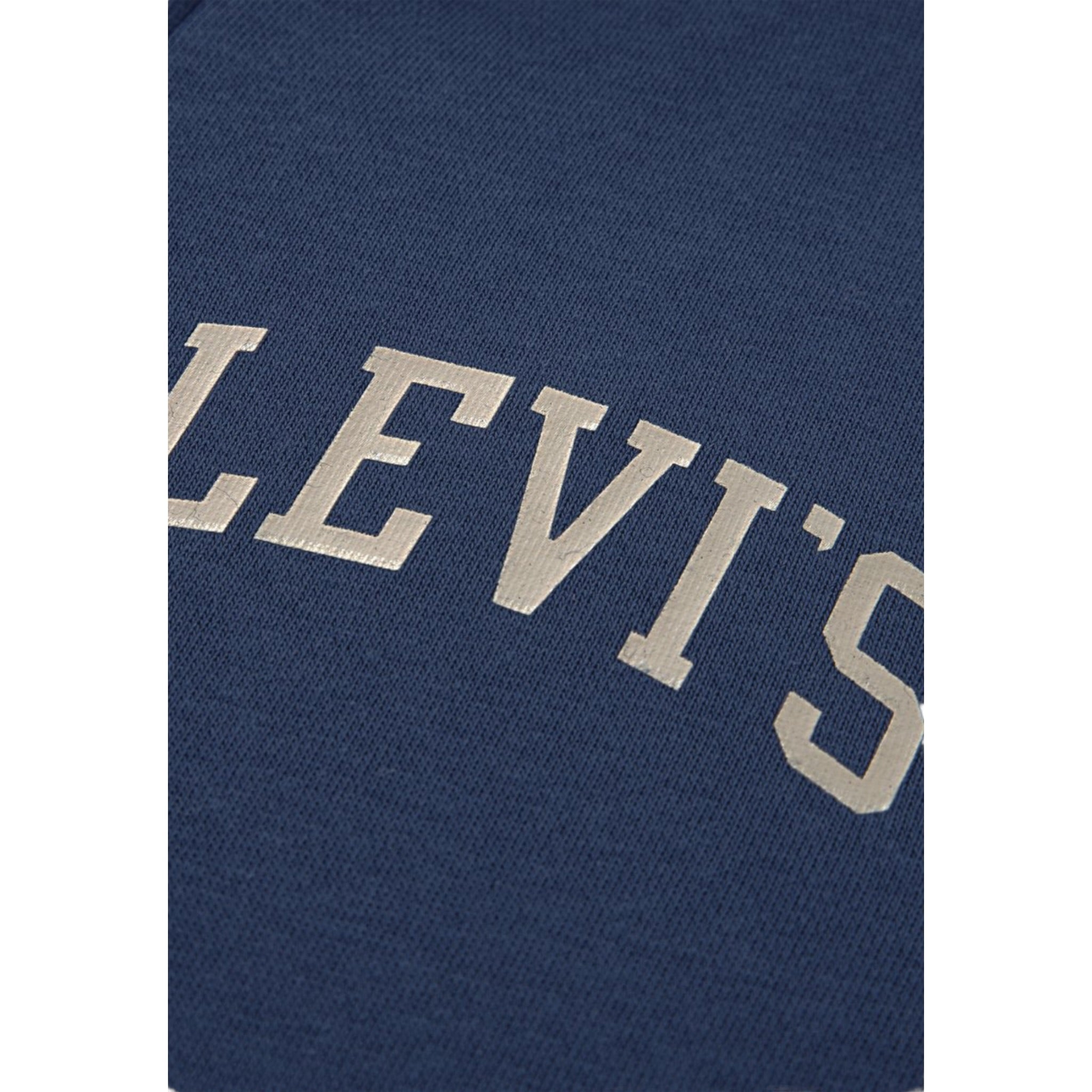 Levi'S Felpa Xon Zip E Cappuccio tinta unita Blu per Neonato 8EN722 BLU LEVI'S 